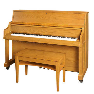 Kawai, model UST-8C Oak – 46” Studio Piano - Menchey Music