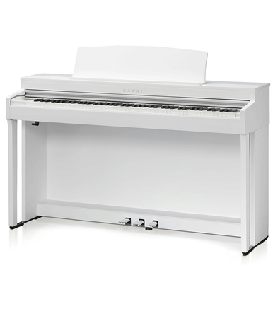 Kawai CN301 Digital Piano - Satin White - Kawai Pianos of
