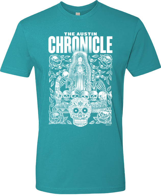 Maglietta Uomo El Día De Los Muertos - Teschio Messicano Con Rose, Cotone 190 G/m², Vestibilità Comoda, Regalo Originale