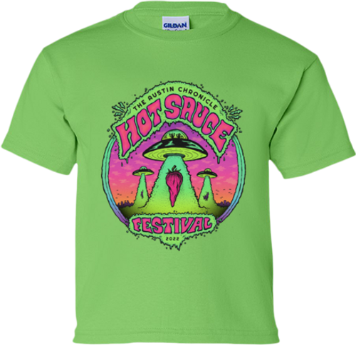 2022 Hot Sauce Festival Kids Tee