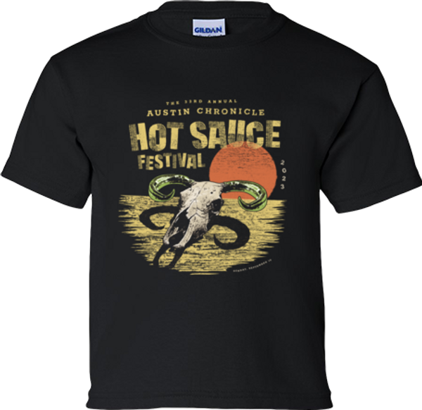 2023 Hot Sauce Festival Youth Tee