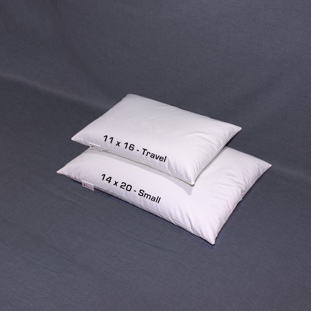 11 x 16 Extra Small Travel / Child's Pillow