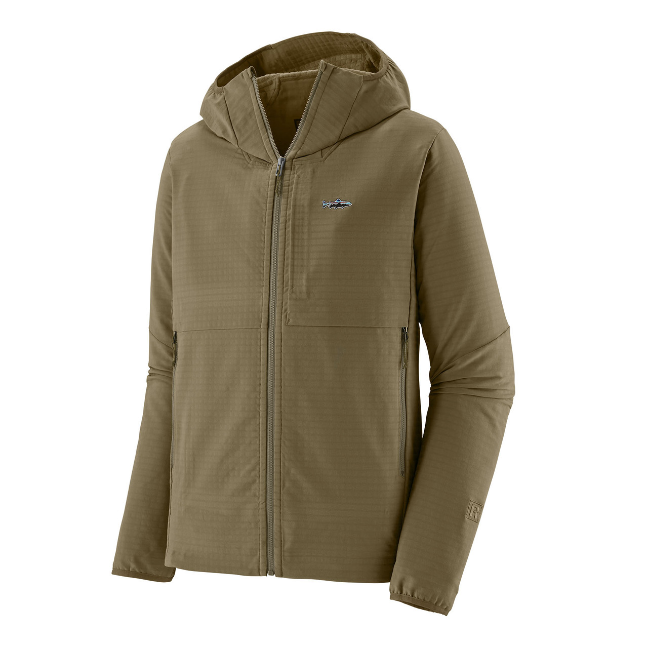 Patagonia M's R1 TechFace Fitz Roy Trout Hoody Western Rivers