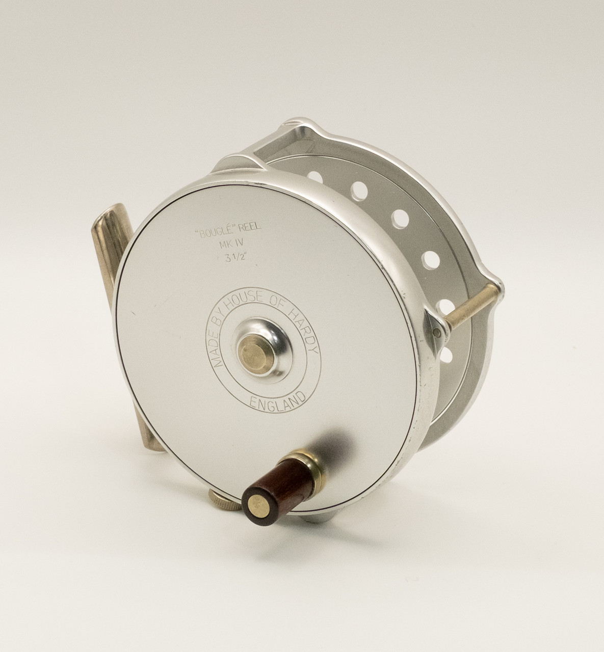 Used Hardy Bougle MK IV 3.5 Fly Reel - Western Rivers Flyfisher