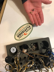 Fly-tying with Spencer