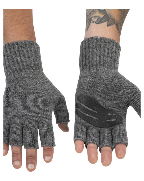 Simms Wool Half Finger Mitt