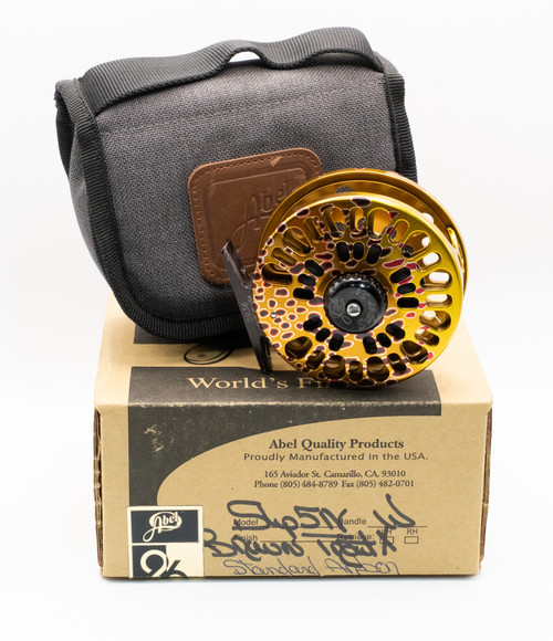 Used Abel Super 5N "Classic Brown" Fly Reel