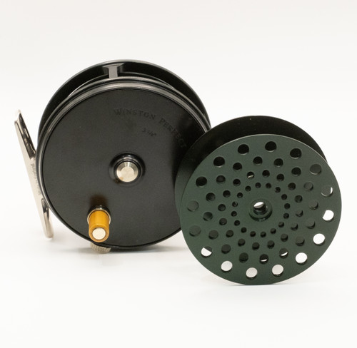 Used Hardy (Winston) Perfect  3 1/8" Fly Reel w/ Winston Perfect Spool