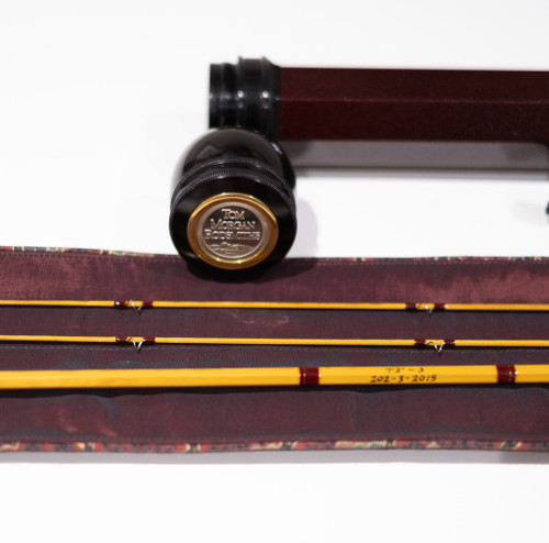 Used Tom Morgan Rodsmith's Bamboo 7'3" 3wt Bamboo Fly Rod