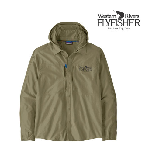 Patagonia M's River Rambler Hybrid Sun Hoody w/ WRF Logo -