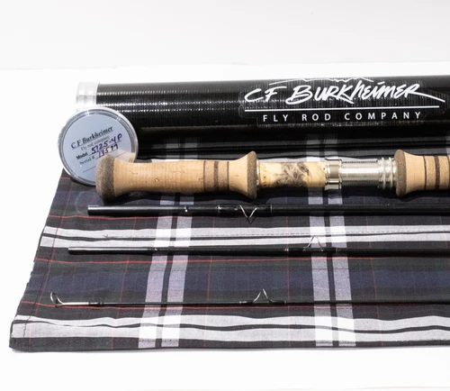 Used CF Burkheimer "Presentation" Two-Hand 12'5" 4-5-6 Fly Rod