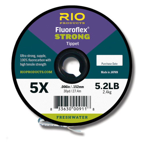 Rio Fluoroflex Strong Tippet 30yd Rio Fluoroflex Strong Tippet 30yd