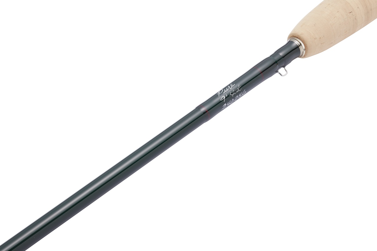 WINSTON PURE 7'6 #3 WEIGHT FLY ROD +FREE $130 FLY LINE! 815446017846