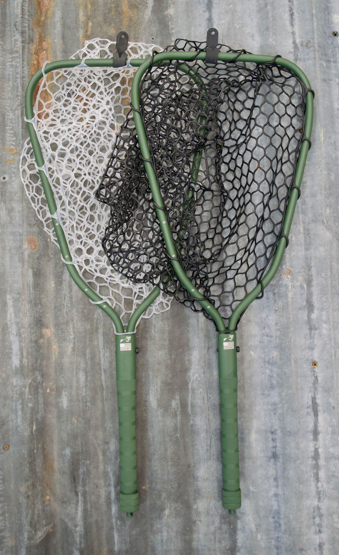 Wading Waters Fly Fishing - LUNKER NET They arrived. The USA made Rising  nets Lunker Stubby. You can see here versus the original Brookie which  is also restocked in new colors. A