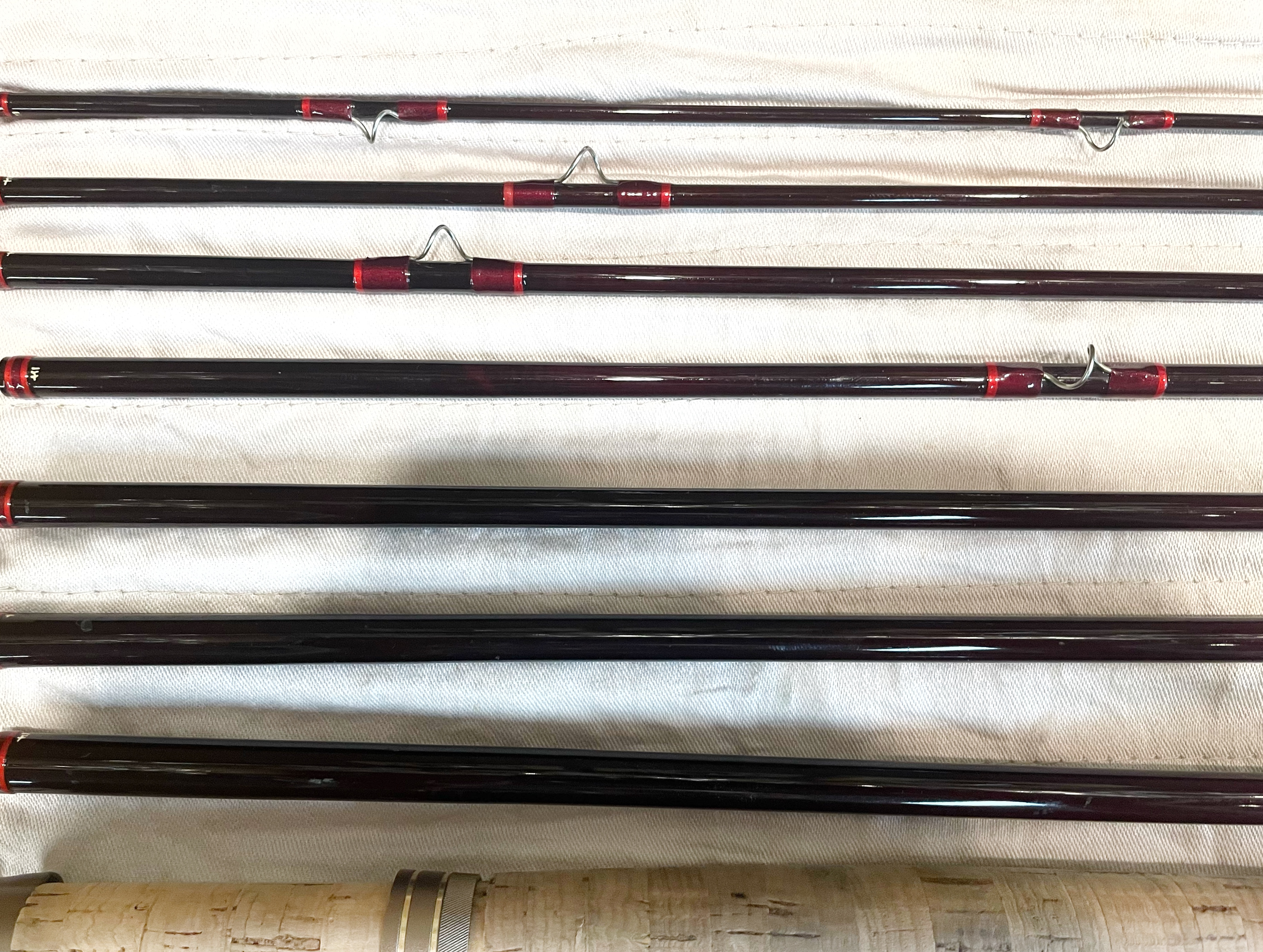 Used Hardy Smuggler 9'5 - 7wt 8 piece Fly Rod - Western Rivers