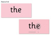 Read Write Inc. Phonics: Red Word Cards Pack of 10