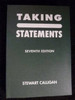 Taking Statements