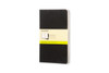 Moleskine Plain Cahier L - Black Cover (3 Set)