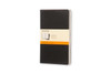 Moleskine Ruled Cahier L - Black Cover (3 Set)