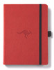 Dingbats A5+ Wildlife Red Kangaroo Notebook - Plain