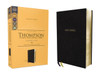 KJV, Thompson Chain-Reference Bible, Handy Size, European Bonded Leather, Black, Red Letter, Comfort Print
