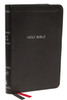 NKJV, Thinline Bible, Compact, Leathersoft, Black, Red Letter, Comfort Print : Holy Bible, New King James Version