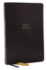 KJV Holy Bible with Apocrypha and 73,000 Center-Column Cross References, Black Leathersoft, Red Letter, Comfort Print: King James Version