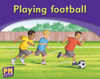 Playing football