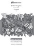 British English - Tajik (in cyrillic script), visual dictionary, BW: BABADADA British English - Tajik (in cyrillic script), visual dictionary, BW