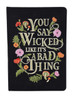 Wicked Embroidered Journal