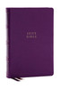 KJV Holy Bible: Compact Bible with 43,000 Center-Column Cross References, Purple Leathersoft, Red Letter, Comfort Print (Thumb Indexing): King James Version