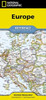 National Geographic Europe Map (Folded with Flags and Facts)