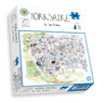Map of Yorkshire Jigsaw 1000 Piece Puzzle