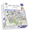Map of New York City Jigsaw 1000 Piece Puzzle