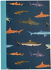 A6 notebook - Sharks