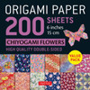 Origami Paper 200 sheets Chiyogami Flowers 6" (15 cm): Tuttle Origami Paper: Double Sided Origami Sheets Printed with 12 Different Designs (Instructions for 5 Projects Included)