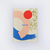 Memphis Brush A5 Lay flat notebook