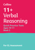 11+ Verbal Reasoning Quick Practice Tests Age 10-11 (Year 6) Book 2: For the 2026 Gl Assessment Tests