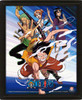One Piece (Straw Hat Pirates Assault) - Framed