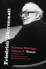 Friedrich Durrenmatt: Selected Writings, Volume 3, Essays