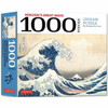 Hokusai's Great Wave  - 1000 Piece Jigsaw Puzzle: Finished Size 29 in X 20 inch (74 x 51 cm)