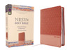 NRSVue, Holy Bible, Compact, Leathersoft, Peach, Comfort Print