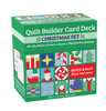 Quilt Builder Card Deck Christmas Set: 40 Jolly Blocks, 8 Merry Layouts, Plentiful Possibilities