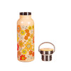 70s Floral Water Bottle