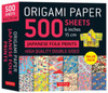 Origami Paper 500 sheets Japanese Folk Prints 6" (15 cm): Tuttle Origami Paper: Double-Sided Origami Sheets Printed with 12 Different Patterns (Instructions for 5 Projects Included)