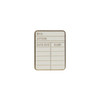 Pin Badge - Pulteney Press (Library card)