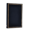 Black Edition Mini Lined Hardcover Journal (Elastic Band Closure)