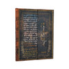 2026 Michelangelo, Handwriting (Embellished Manuscripts Collection) Ultra 12-month Vertical Hardcover Flexi Dayplanner 2026 (Wrap Closure)
