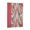 2026 Rubedo (Cockerell Marbled Paper) Mini 18-month Horizontal Hardcover Flexi Dayplanner 2025-2026 (Elastic Band Closure)