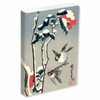 Journal Sparrows and Camellia in Snow by Hiroshige, Lined PB: Blank Lined 144 Page A5 Notebook
